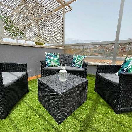ÁTICO TURQUESA BEACH CON PISCINA y WIFI Sardina Esterno foto
