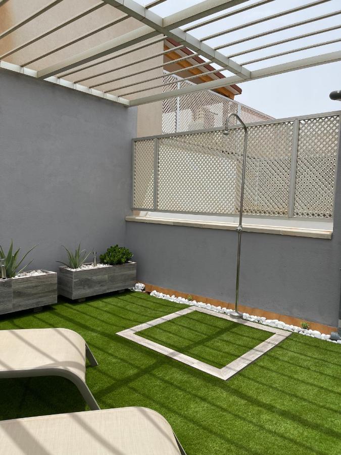 ÁTICO TURQUESA BEACH CON PISCINA y WIFI Sardina Esterno foto